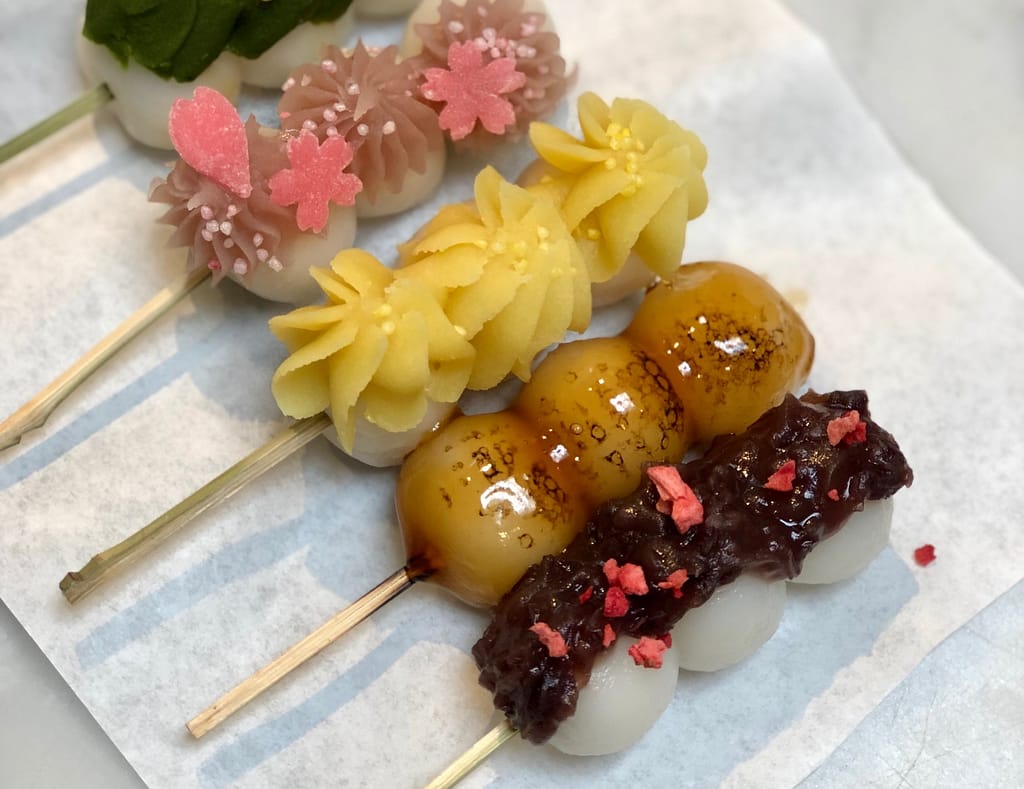 different types of dango different varieties of dango
